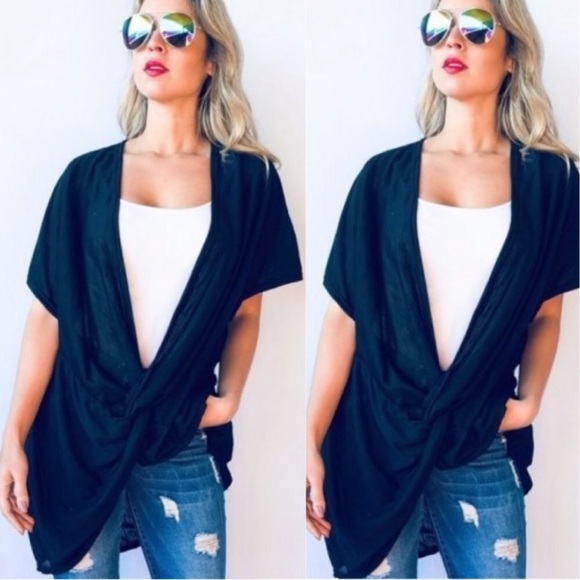 Black oversized top - Picture 1 of 2